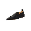 Deep mouth single shoe, British retro flat bottomed small leather shoes, loafers, casual shoes, trendy