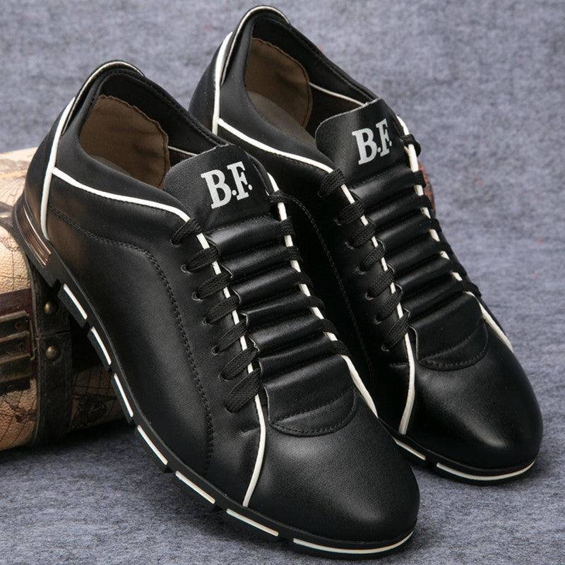 Men's casual single shoes, fashionable British sports style casual shoes