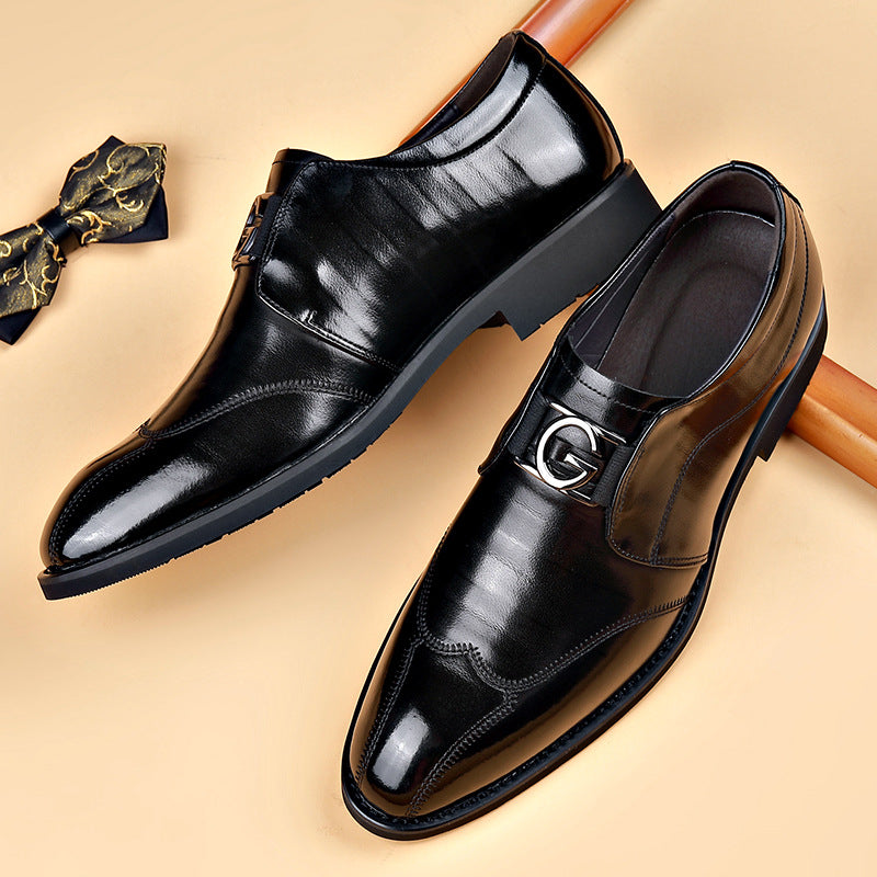 Men's Pointed Business Casual Shoes