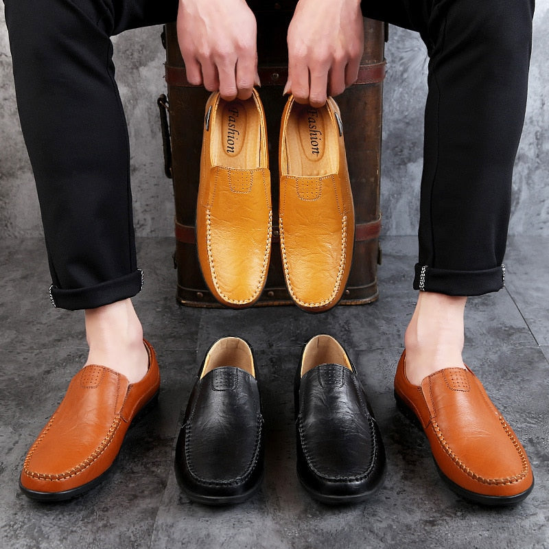 Men's Genuine Leather Moccasins