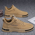 Men's spring new breathable workwear shoes, men's trendy and versatile anti slip sports casual board shoes, work shoes