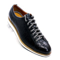 Men's Crocodile Print Leather Shoes